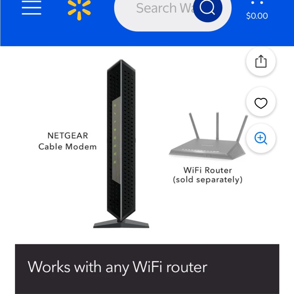 Netgear Nighthawk Cable Modem NWT - Picture 3 of 4